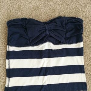 Hollister Blue Striped Dress
